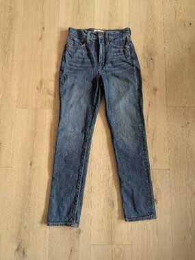 Madewell The Perfect Vintage Jean Pickaway Wash Comfort Stretch 24